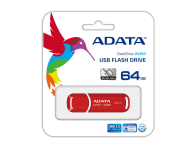 ADATA 64GB DashDrive UV150 czerwony (USB 3.1) - 262334 - zdjęcie 3
